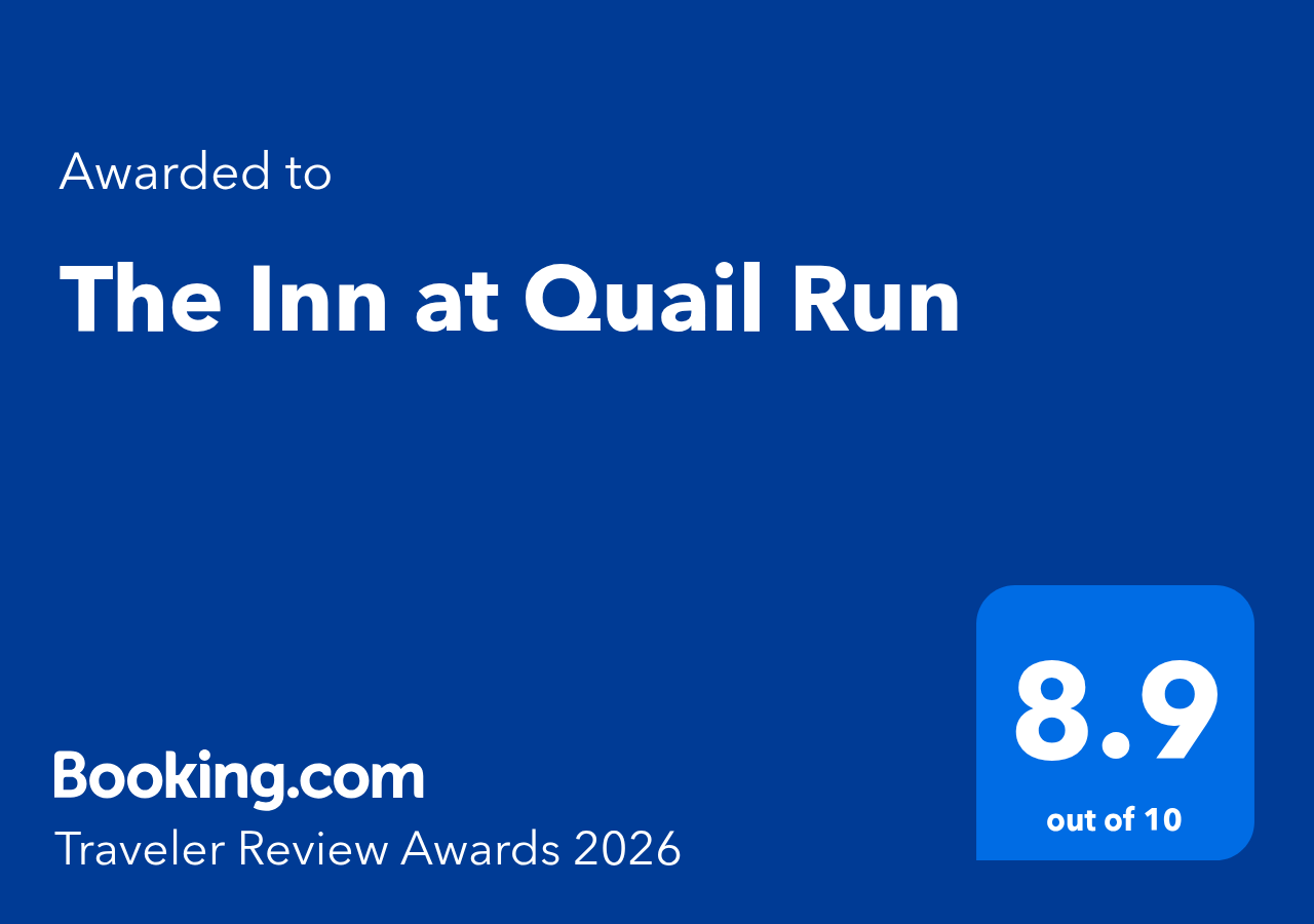 Booking.com Award 2022 The Inn At Quail Run